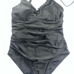 Kona Sol Black Swimsuit